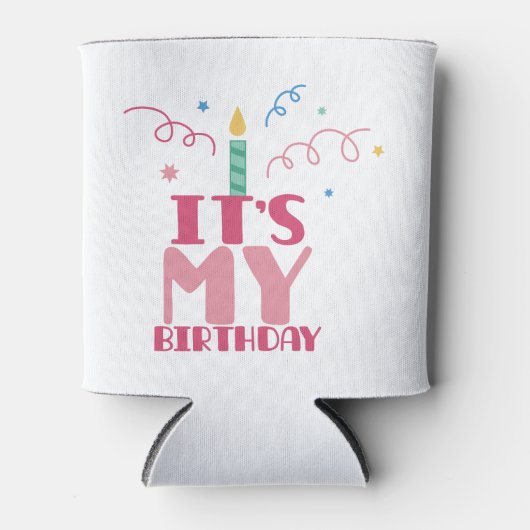 Rafraîchisseur Pour Canette C'est mon anniversaire (Devant)