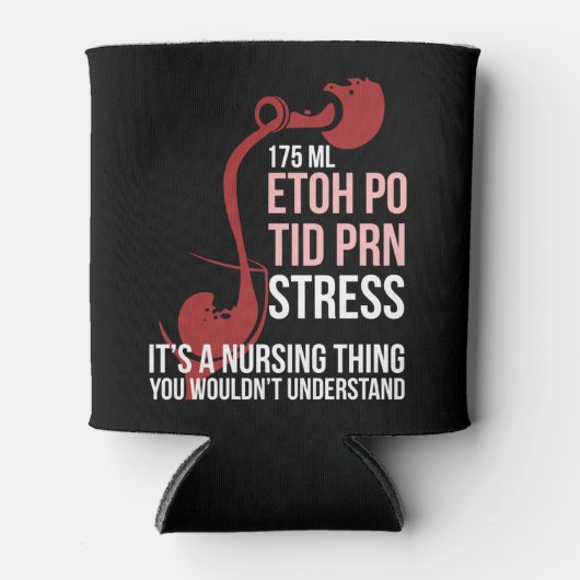 Rafraîchisseur Pour Canette C'est Nurse Thing Tshirt drôle Infirmière inscrite (Devant)