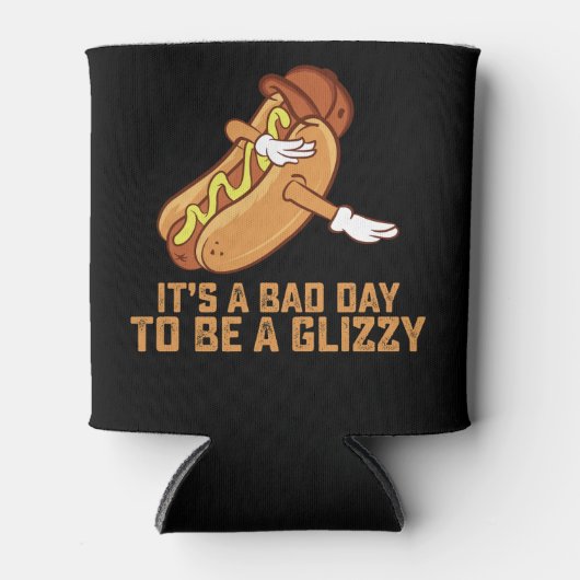 Rafraîchisseur Pour Canette C'Est Un Mauvais Jour Pour Être Un Glizzard (Devant)