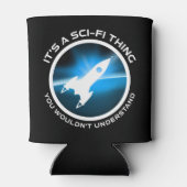 Rafraîchisseur Pour Canette C'est un truc de science-fiction - vous ne compren (Dos)