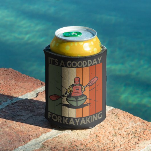 Rafraîchisseur Pour Canette C'est une bonne journée pour Kayaking Funny Outdoo (Piscine in situ)