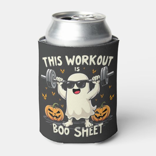 Rafraîchisseur Pour Canette Cet Exercice Est Boo Sheet Éffrayant Halloween Fit (Can devant)