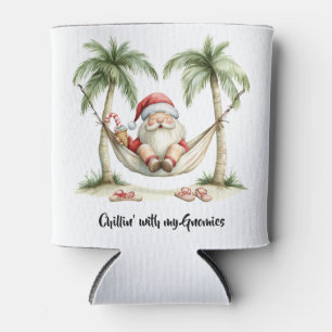 Rafraîchisseur Pour Canette Chaleur avec mes Gnomies Père Noël Gnomie Hammock