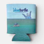 Rafraîchisseur Pour Canette Chalutier à tortue bleue (Dos)