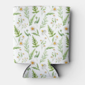 Rafraîchisseur Pour Canette Chamomile Fleur Botanique Rustique Motif (Devant)