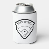 Rafraîchisseur Pour Canette Champ de baseball cadeau unique entraîneur (Can Dos)