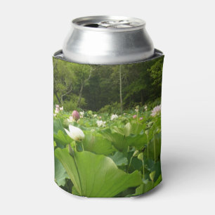 Rafraîchisseur Pour Canette Champ de fleurs de Lotus Jardin d'été