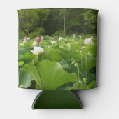 Rafraîchisseur Pour Canette Champ de fleurs de Lotus Jardin d'été (Devant)