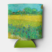 Rafraîchisseur Pour Canette Champ Van Gogh avec Irises près d'Arles (Devant)