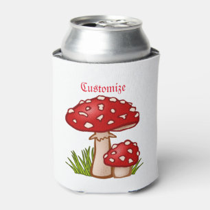Rafraîchisseur Pour Canette Champignons Amanita Rouge Thunder_Cove