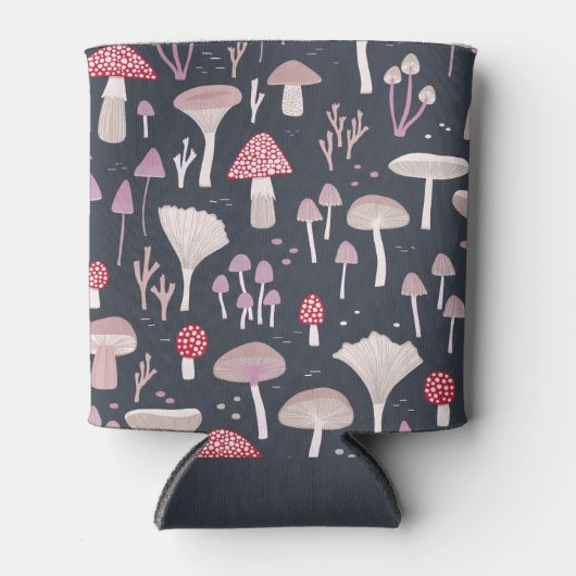 Rafraîchisseur Pour Canette Champignons des Toadstool de champignons (Devant)