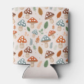 Rafraîchisseur Pour Canette Champignons, Feuillage d'automne, Nature Patten (Dos)