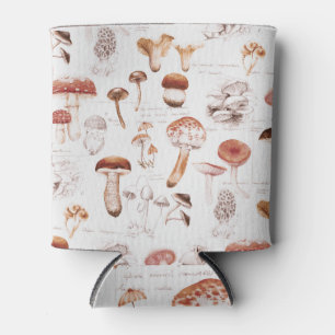Rafraîchisseur Pour Canette Champignons Medley : Aquarelle Motif sans joint