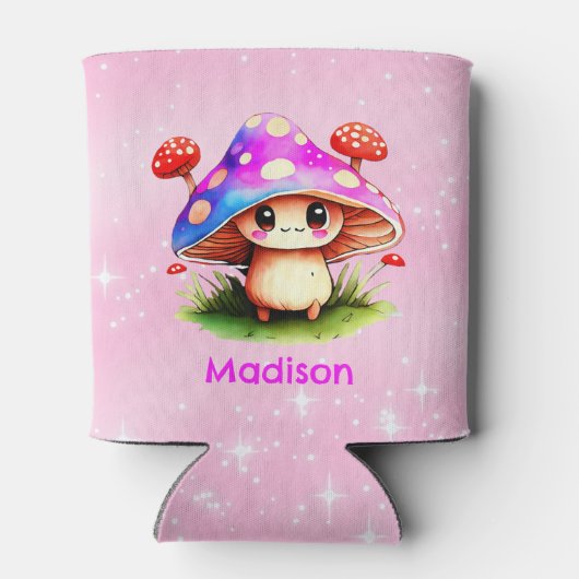 Rafraîchisseur Pour Canette Champignons mignons (Dos)