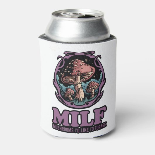 Rafraîchisseur Pour Canette Champignons Milfs J'Aimerais Fourrer, Champignons (Can Dos)