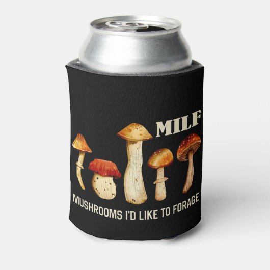 Rafraîchisseur Pour Canette Champignons Milfs J'Aimerais Fourrer, Champignons (Can Dos)