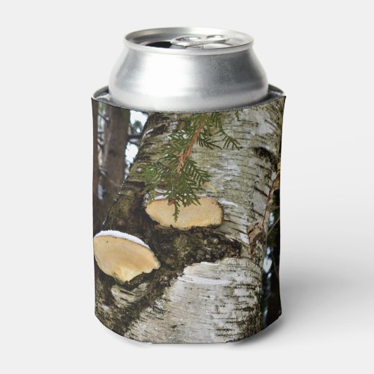 Rafraîchisseur Pour Canette Champignons neigeux sur Birger Tree (Can devant)