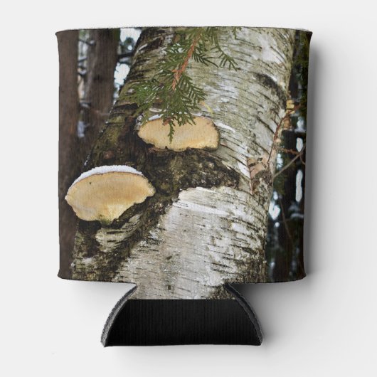 Rafraîchisseur Pour Canette Champignons neigeux sur Birger Tree (Devant)