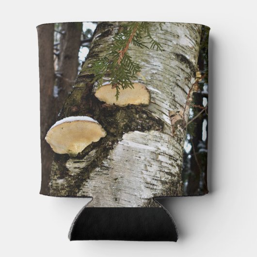 Rafraîchisseur Pour Canette Champignons neigeux sur Birger Tree (Dos)