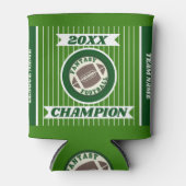 Rafraîchisseur Pour Canette Champion d'Imaginaire de football (Devant)