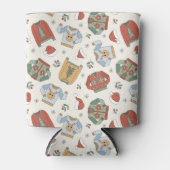 Rafraîchisseur Pour Canette Chandails de Noël et Motif Casquette (Devant)