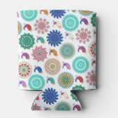 Rafraîchisseur Pour Canette Chanter Bird et Mandala Folk Art Motif (Dos)