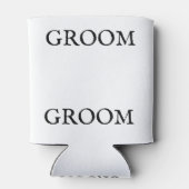 Rafraîchisseur Pour Canette Chapeau/Casquette Mariage à thème pour hommes (Dos)