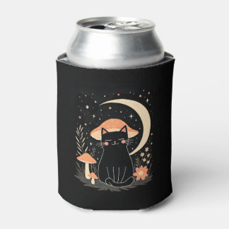 Rafraîchisseur Pour Canette Chapeau de champignon pour chat Cottagecore chaton