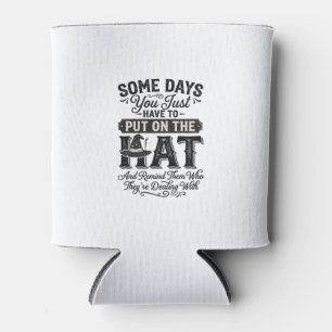 Rafraîchisseur Pour Canette Chapeau de sorcière vintage typographie drôle de c