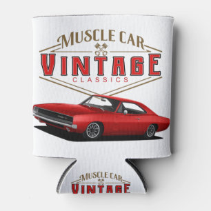 Rafraîchisseur Pour Canette Chargeur Vintage de voiture de muscle