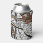 Rafraîchisseur Pour Canette Chasse Camouflage Motif de neige 2 (Can devant)