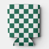 Rafraîchisseur Pour Canette Chasseur À damiers vert et blanc (Dos)