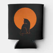 RAFRAÎCHISSEUR POUR CANETTE CHAT AU CLAIR DE LUNE (Devant)
