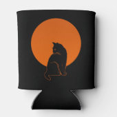 RAFRAÎCHISSEUR POUR CANETTE CHAT AU CLAIR DE LUNE (Dos)