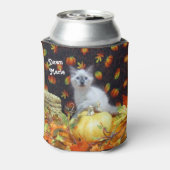 Rafraîchisseur Pour Canette Chat Chat Personnalisé Automne / Automne / Hallowe (Can Dos)