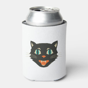 Rafraîchisseur Pour Canette Chat d'Halloween vintage