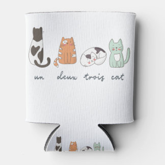 Rafraîchisseur Pour Canette Chat français mignon