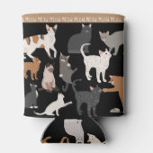 Rafraîchisseur Pour Canette Chat | Kitty Chat Maman / Papa | Amateurs d'animau (Dos)