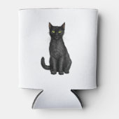 Rafraîchisseur Pour Canette chat noir (Devant)