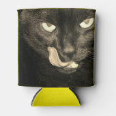 Rafraîchisseur Pour Canette Chat noir (Devant)