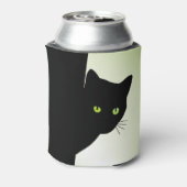 Rafraîchisseur Pour Canette Chat noir à oreille verte (Can Dos)