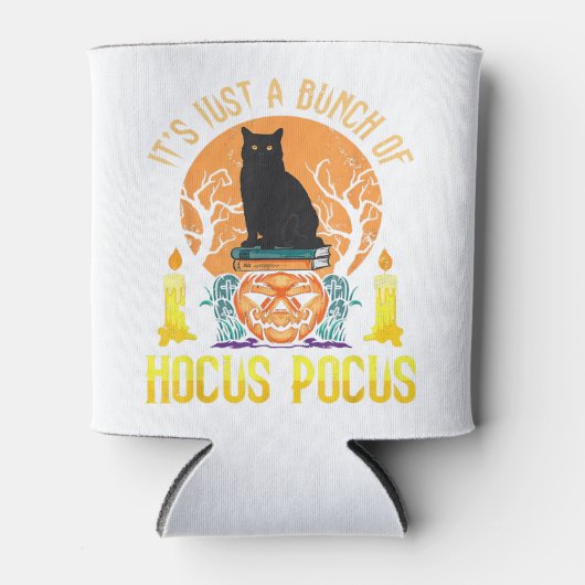 Rafraîchisseur Pour Canette Chat noir de Pocus Hocus (Devant)