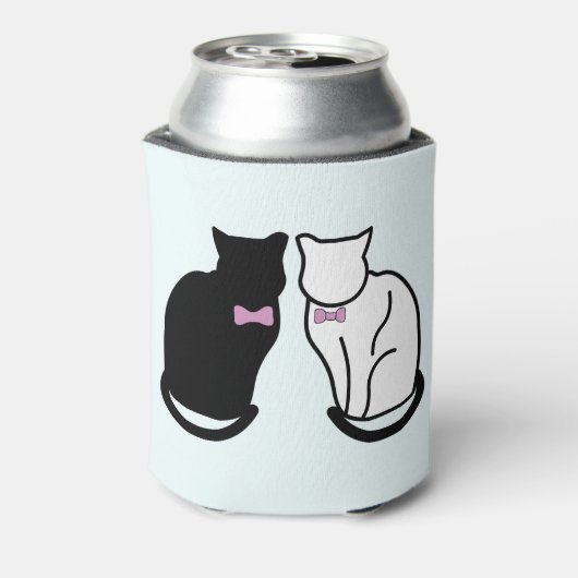 Rafraîchisseur Pour Canette Chat noir et blanc (Can Dos)