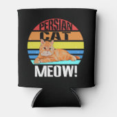 Rafraîchisseur Pour Canette Chat perse (Devant)