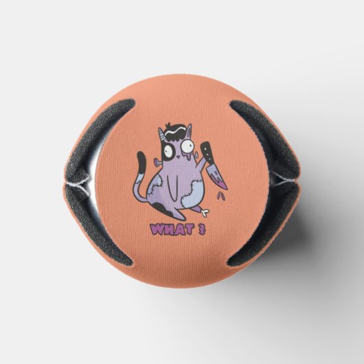 Rafraîchisseur Pour Canette Chat quoi ? Chat meurtrier, Chat zombie Halloween (Bas)