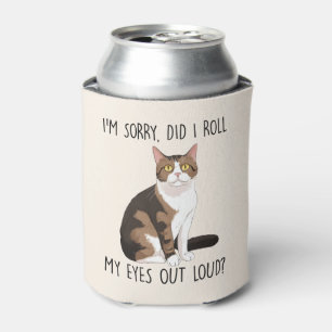 Rafraîchisseur Pour Canette Chat Sarcastique Et Cute