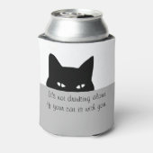 Rafraîchisseur Pour Canette Chat sournois ne buvant pas seul (Can Dos)