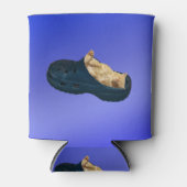 Rafraîchisseur Pour Canette Chaton Fluffy Dormir En Chaussure Croc, (Devant)