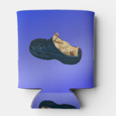 Rafraîchisseur Pour Canette Chaton Fluffy Dormir En Chaussure Croc, (Dos)