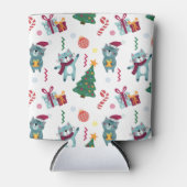 Rafraîchisseur Pour Canette Chats À Noël Motif Whimsical (Devant)